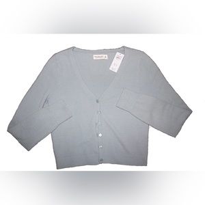 Abercrombie & Fitch Soft Collection. Baby Blue Cardigan (M)